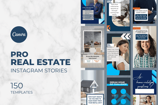 150 Pro Real Estate Templates for Instagram Stories